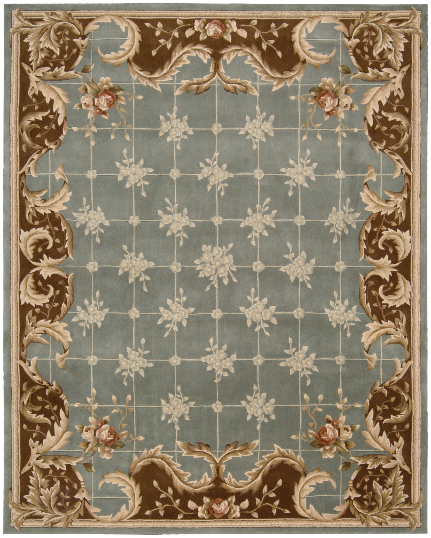 Nourison Home Julian Blue Transitional