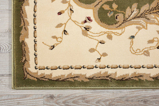 Nourison Home Bordeaux Sage Traditional