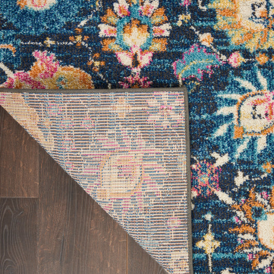 Nourison Home Passion Navy Transitional