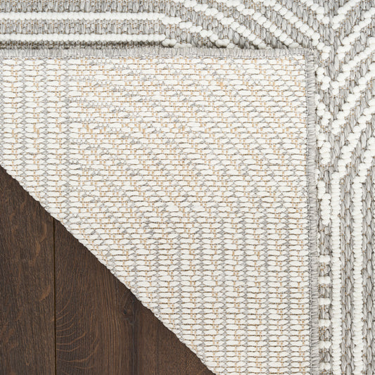 Nourison Home Natural Texture Grey Ivory Contemporary