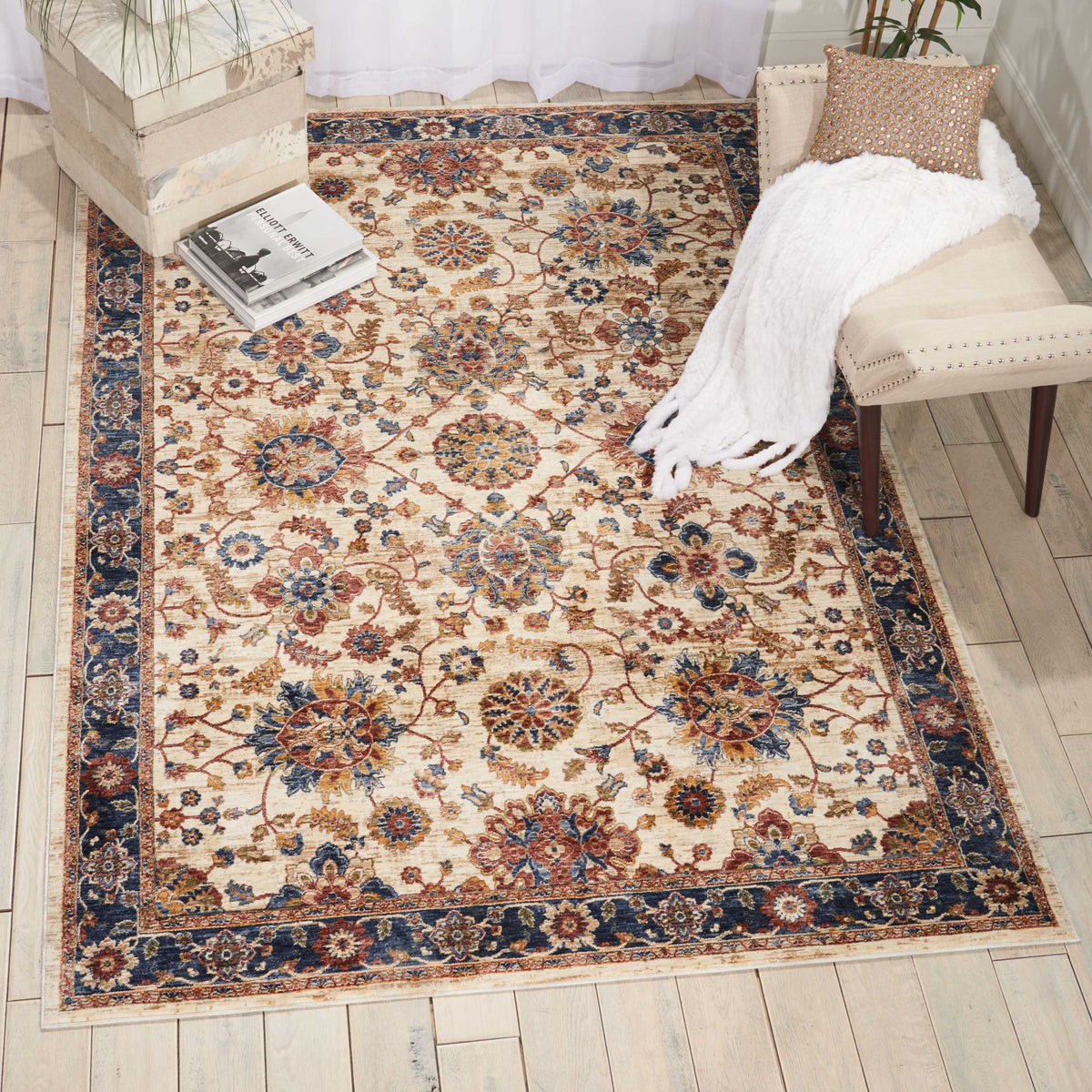 Nourison Home Lagos Cream Traditional