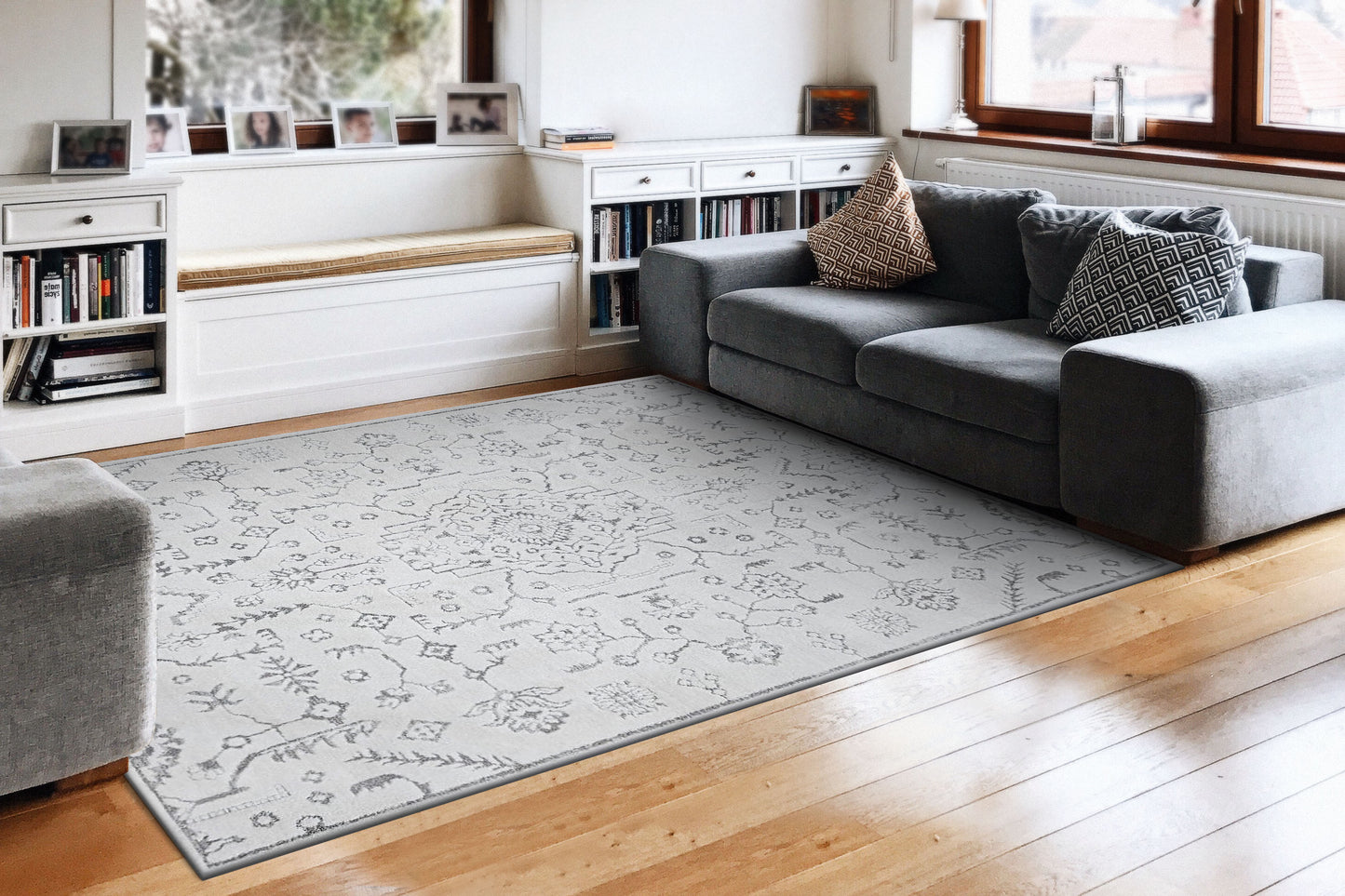 Dynamic Rugs Remix Cream Beige Transitional