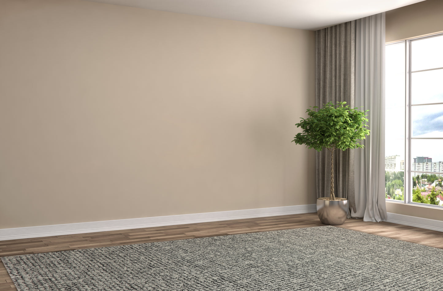 Dynamic Rugs Mehari Grey Ivory Contemporary