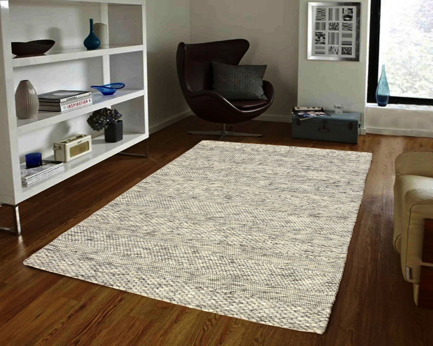 Dynamic Rugs Grove Light Grey Modern