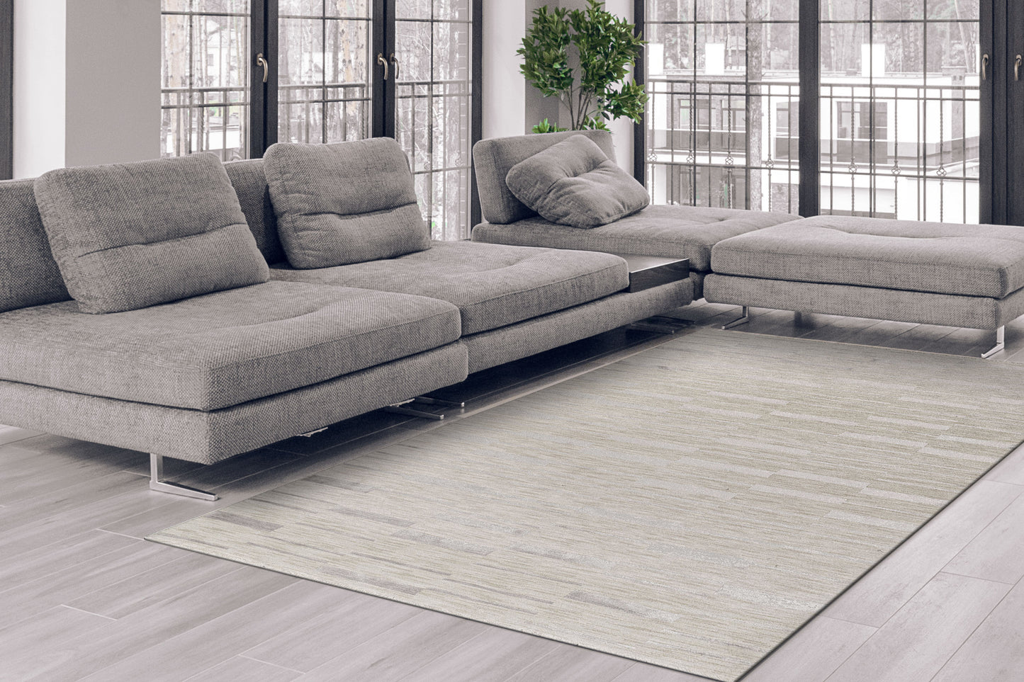 Dynamic Rugs Mesa Beige Modern