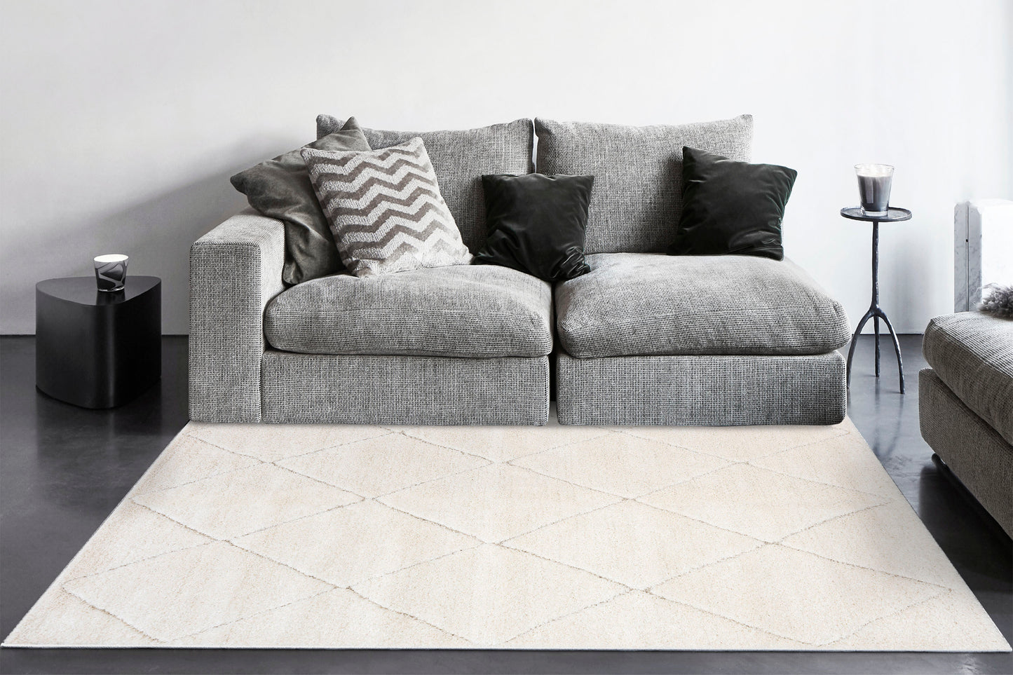 Dynamic Rugs Pike Ivory Modern