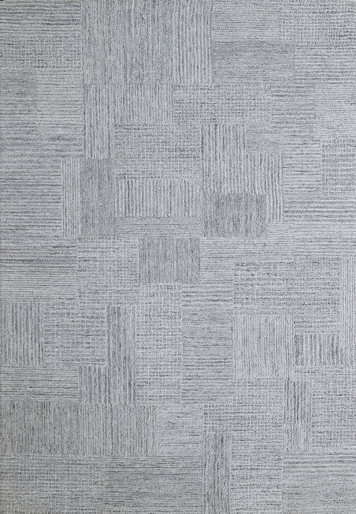 Dynamic Rugs Forever Light Grey Silver Modern