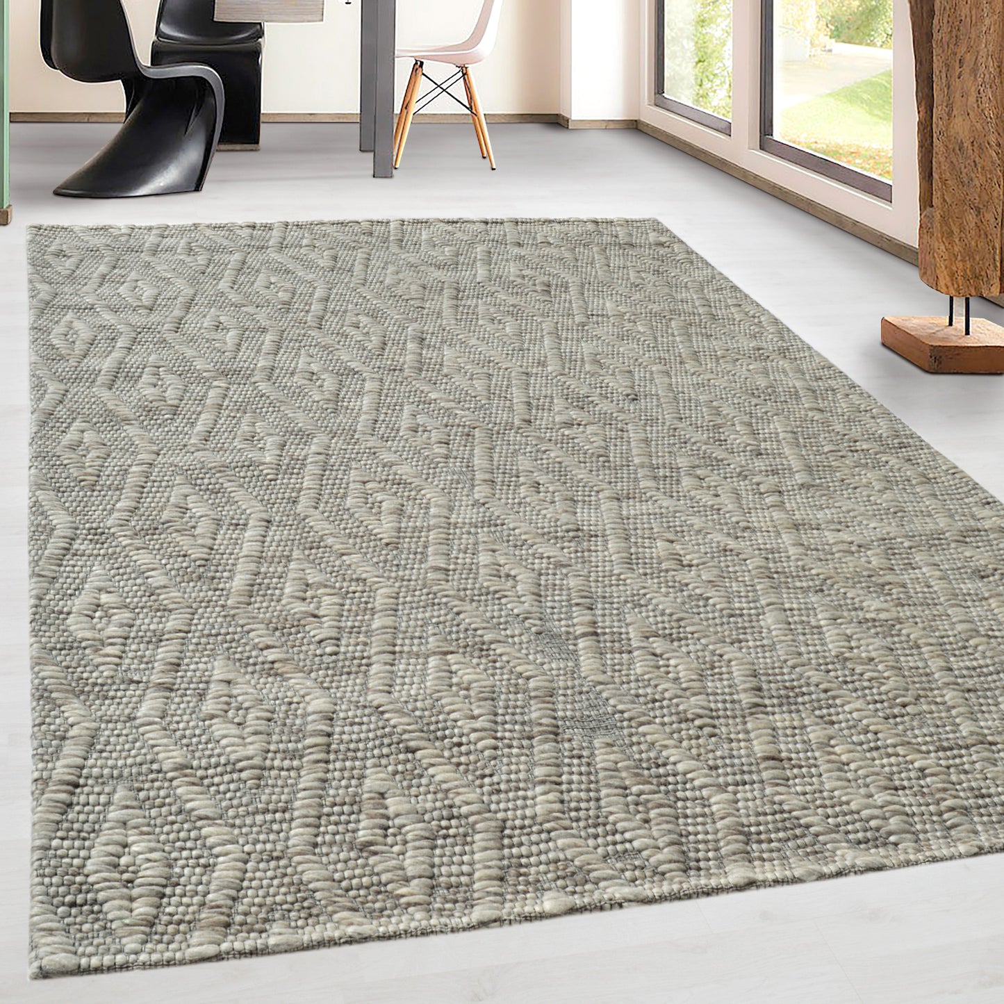 Dynamic Rugs Grove Mix Grey Contemporary
