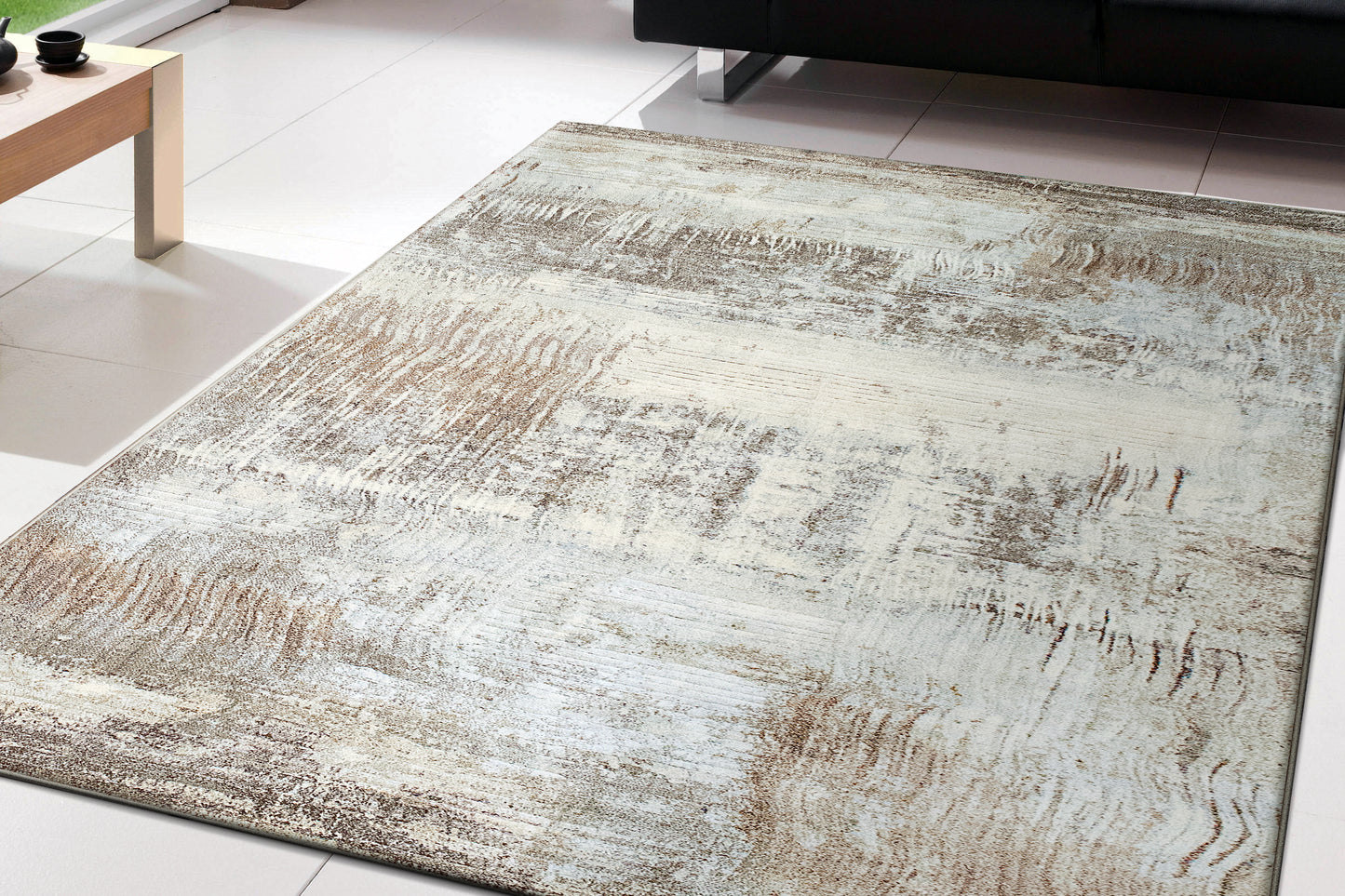 Dynamic Rugs Eclipse Beige Contemporary