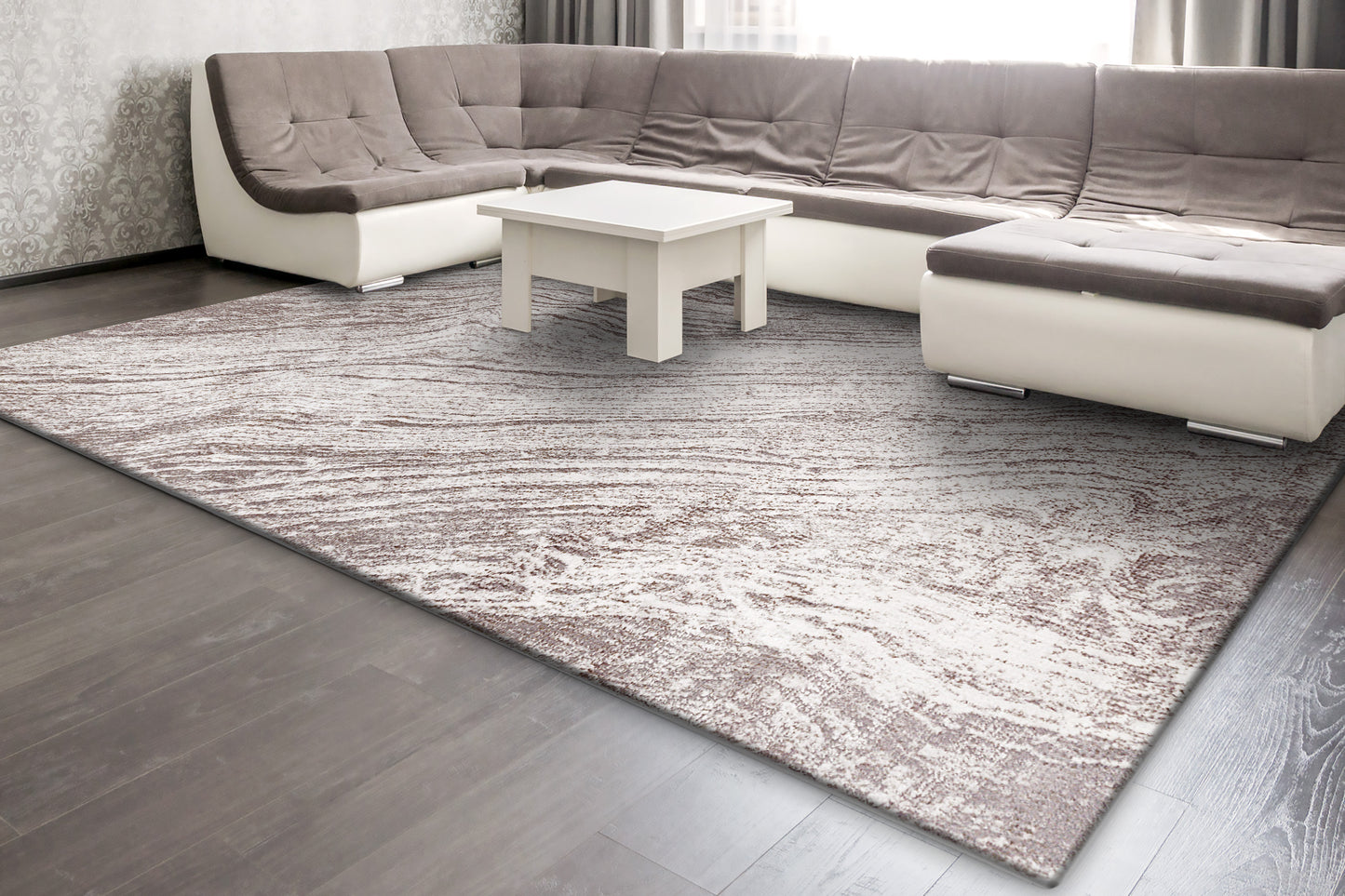 Dynamic Rugs Obsession Cream Taupe Modern