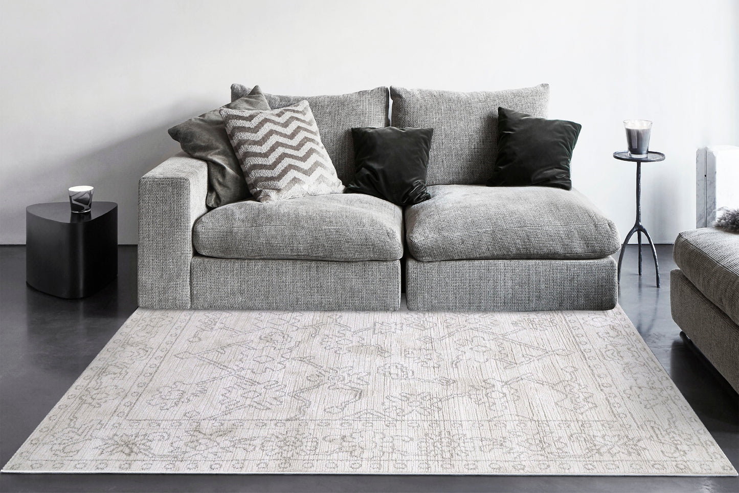 Dynamic Rugs Monroe Beige Grey Modern