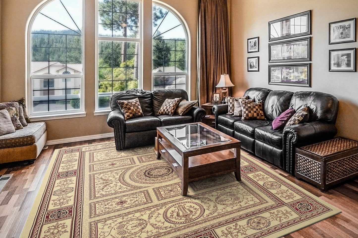 Dynamic Rugs Legacy Ivory Traditional