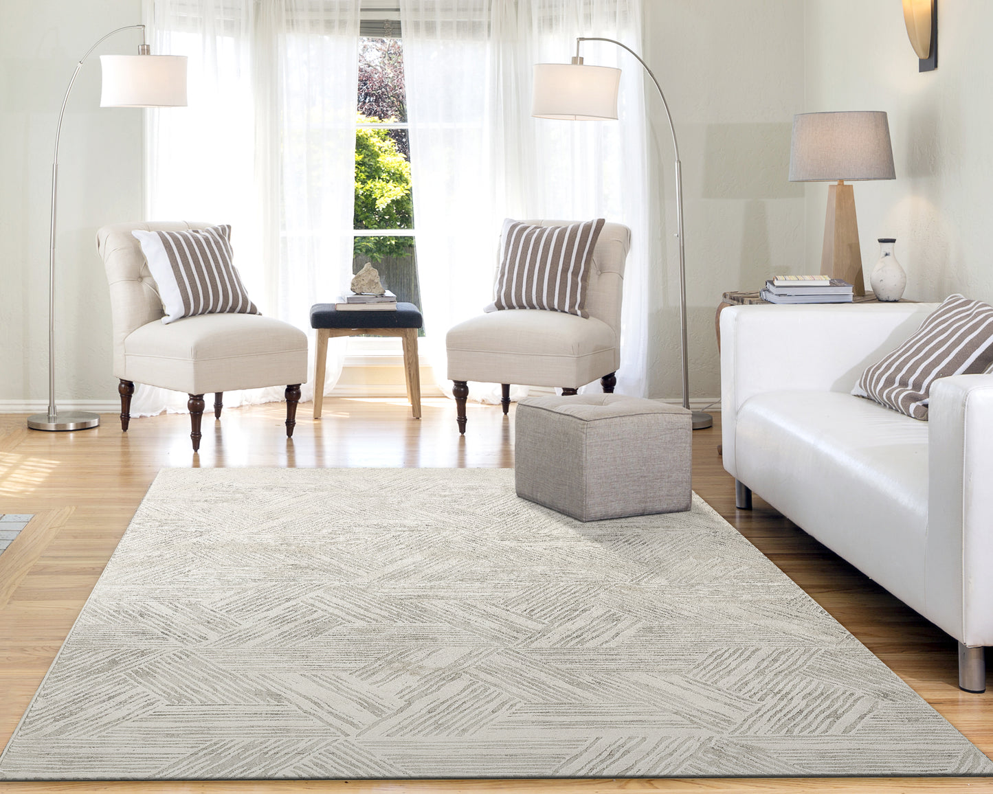 Dynamic Rugs Quartz Ivory Transitional