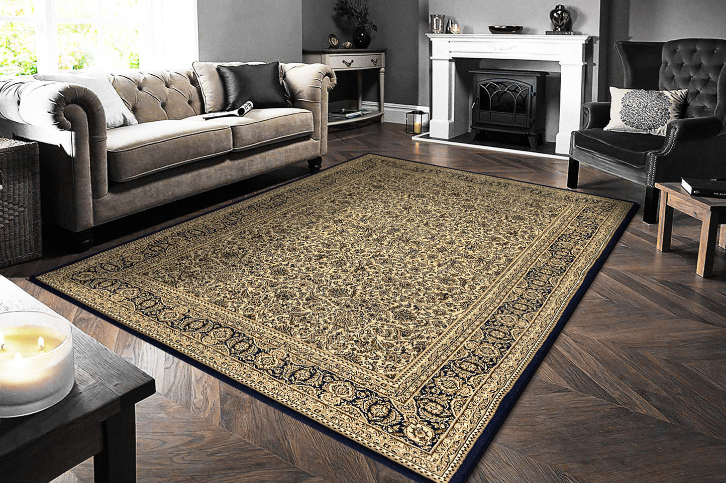 Dynamic Rugs Legacy Ivory Traditional