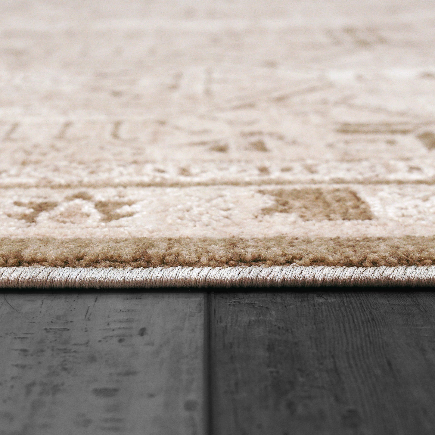 Dynamic Rugs Sahara Beige Grey Transitional