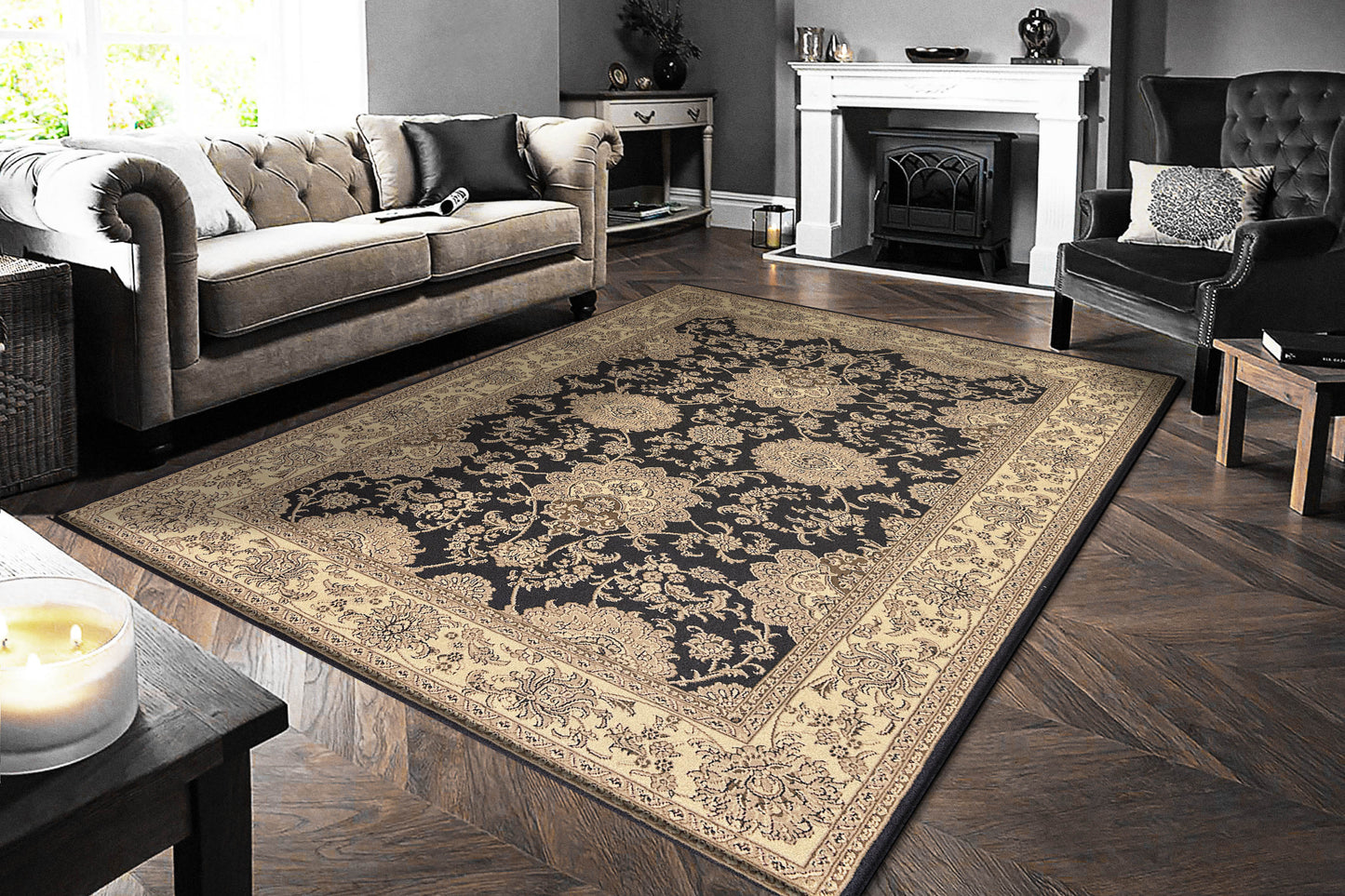 Dynamic Rugs Legacy Navy Traditional