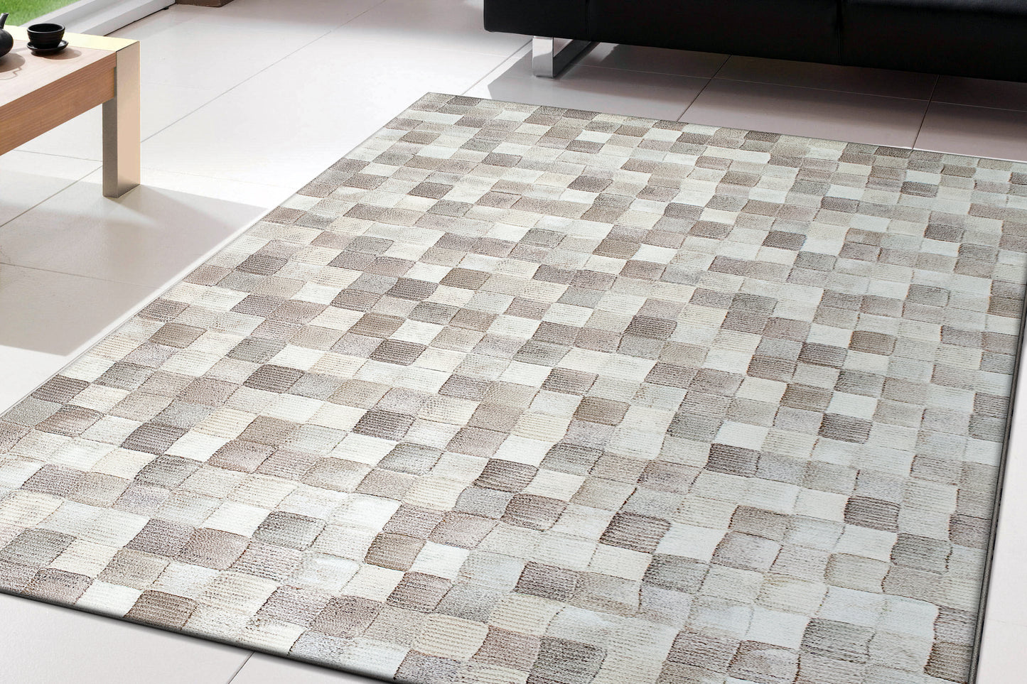 Dynamic Rugs Eclipse Beige Contemporary