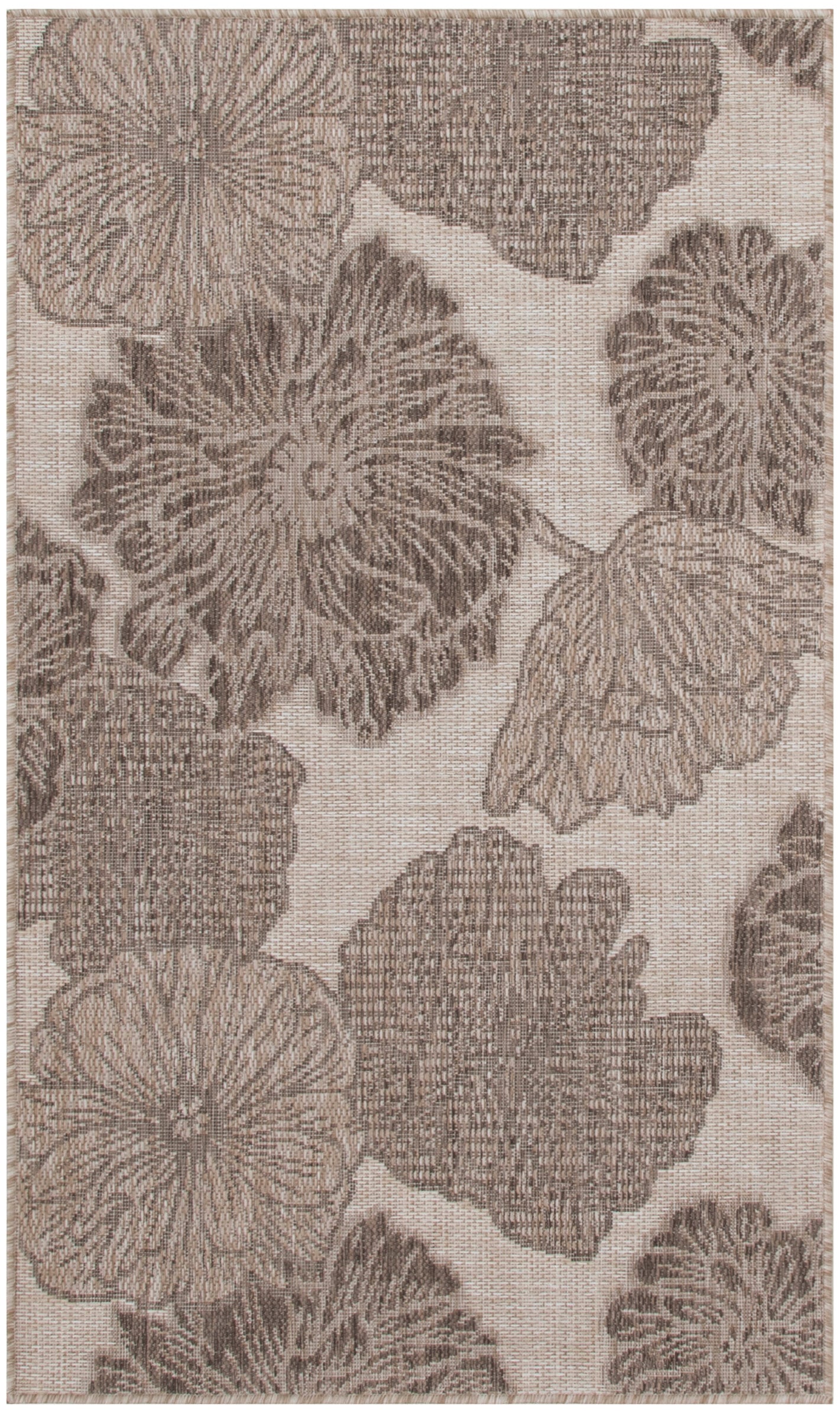 Nourison Home Garden Oasis GOA04 Natural Contemporary Power-loomed Rug