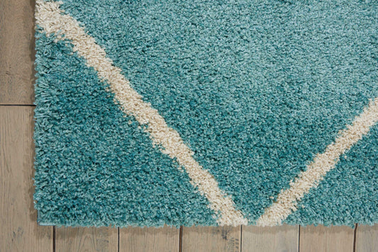 Nourison Home Brisbane Aqua Contemporary