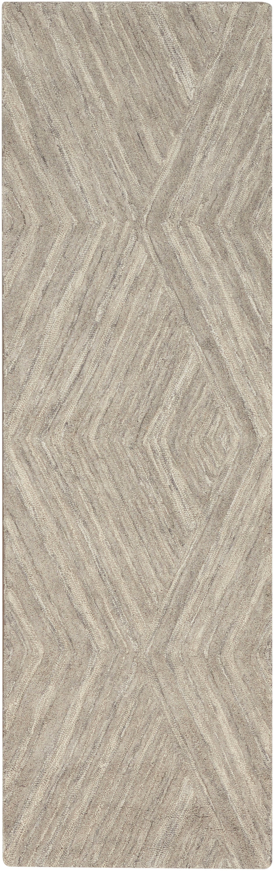 Nourison Home Graceful GRU03 Grey Contemporary Hand Tufted Rug