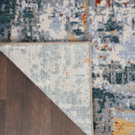 Nourison Home Artworks Slate Brick Contemporary