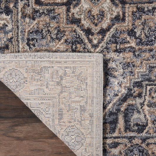 Nourison Home Moroccan Celebration Navy Traditional