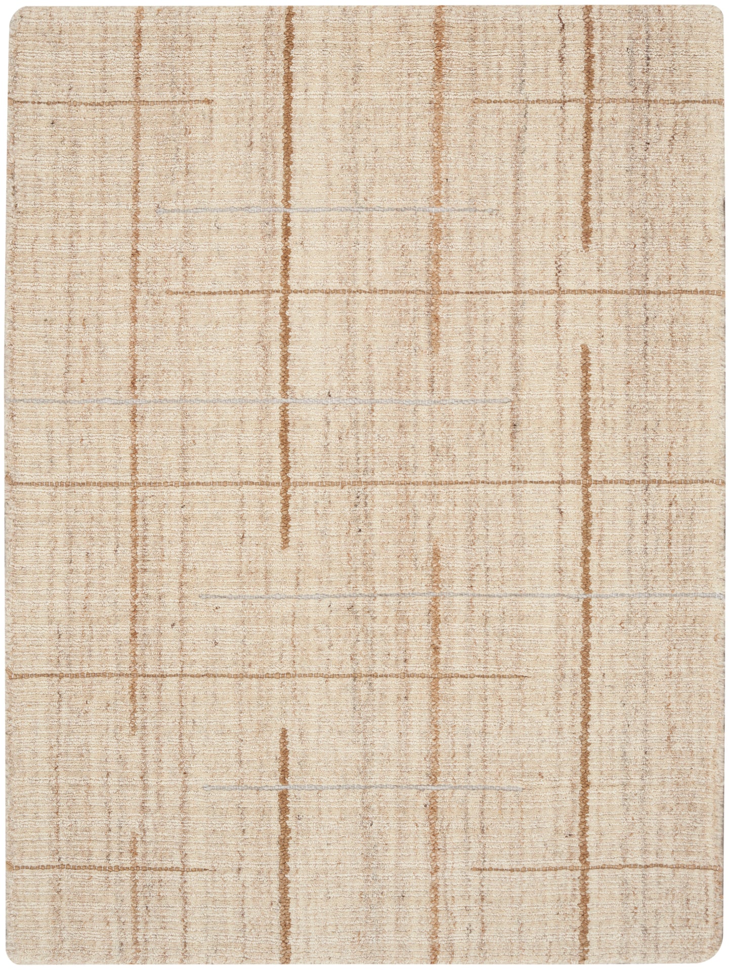 Calvin Klein CK041 Architectura ACT01 Natural Contemporary Hand Woven Rug