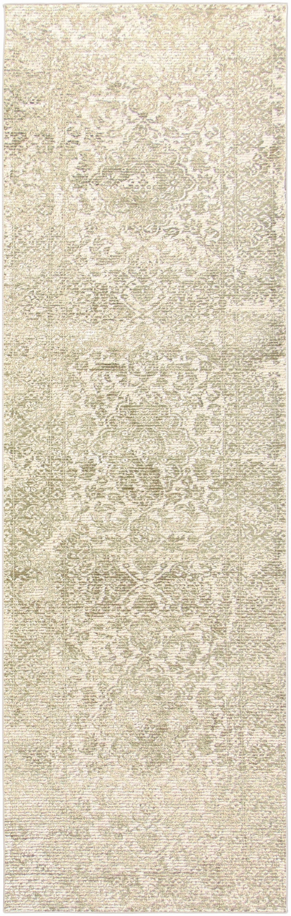 Nourison Home Azalea AZA01 Ivory Sage Traditional Hand Tufted Rug