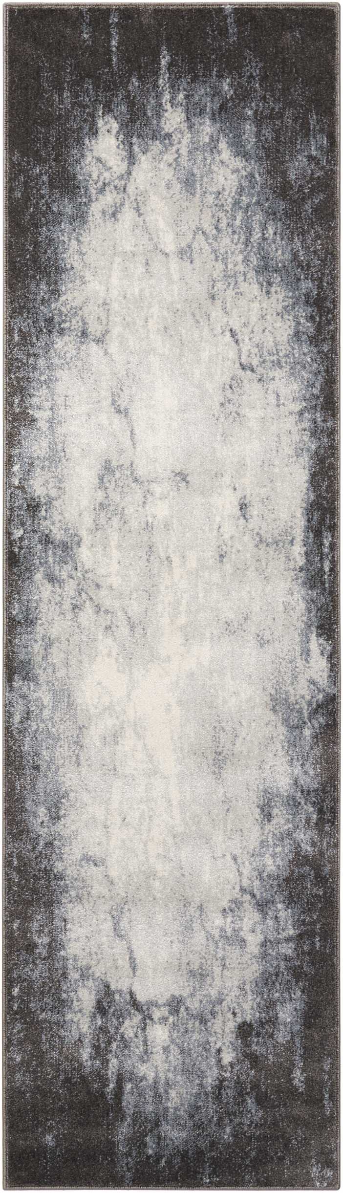 Nourison Home Maxell MAE01 Ivory Grey Contemporary Power-loomed Rugs
