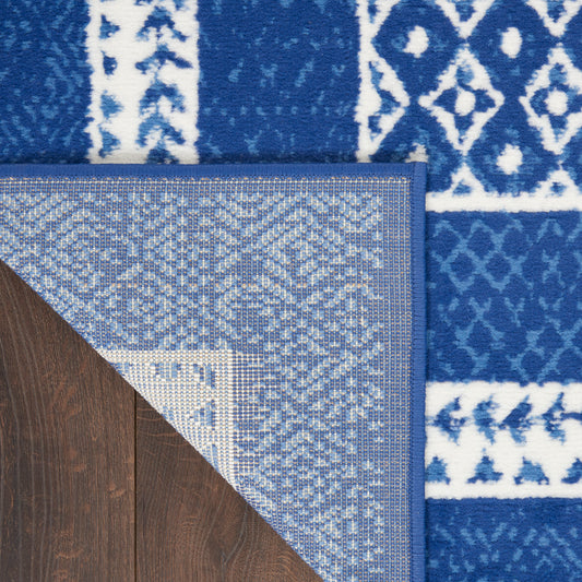 Nourison Home Whimsicle Navy Contemporary