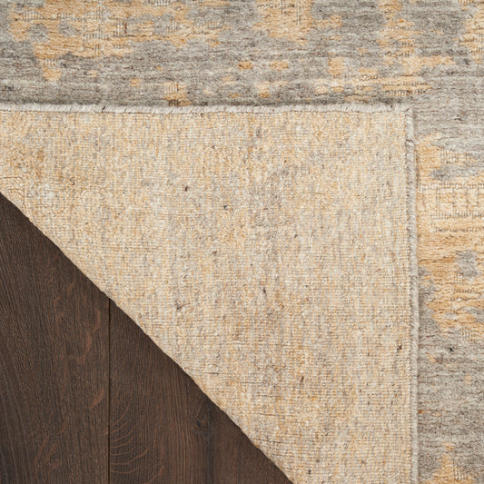 Nourison Home Harmony Grey Gold Contemporary