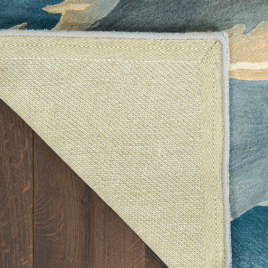 Nourison Home Prismatic Blue Multicolor Contemporary