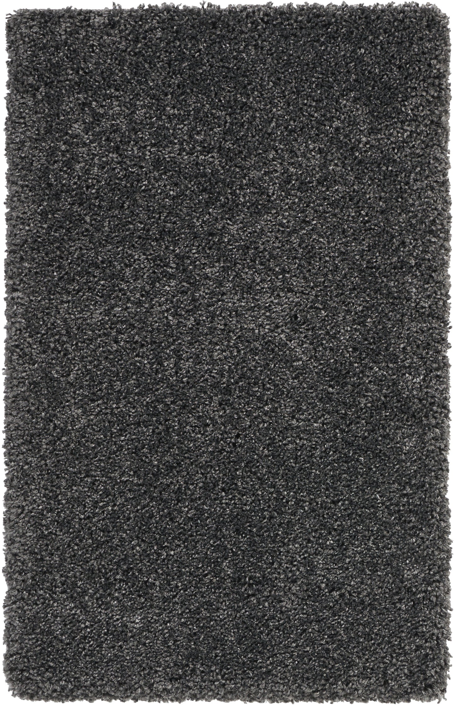 Nourison Home Malibu Shag MSG01 Dark Grey Contemporary Power-loomed Rug