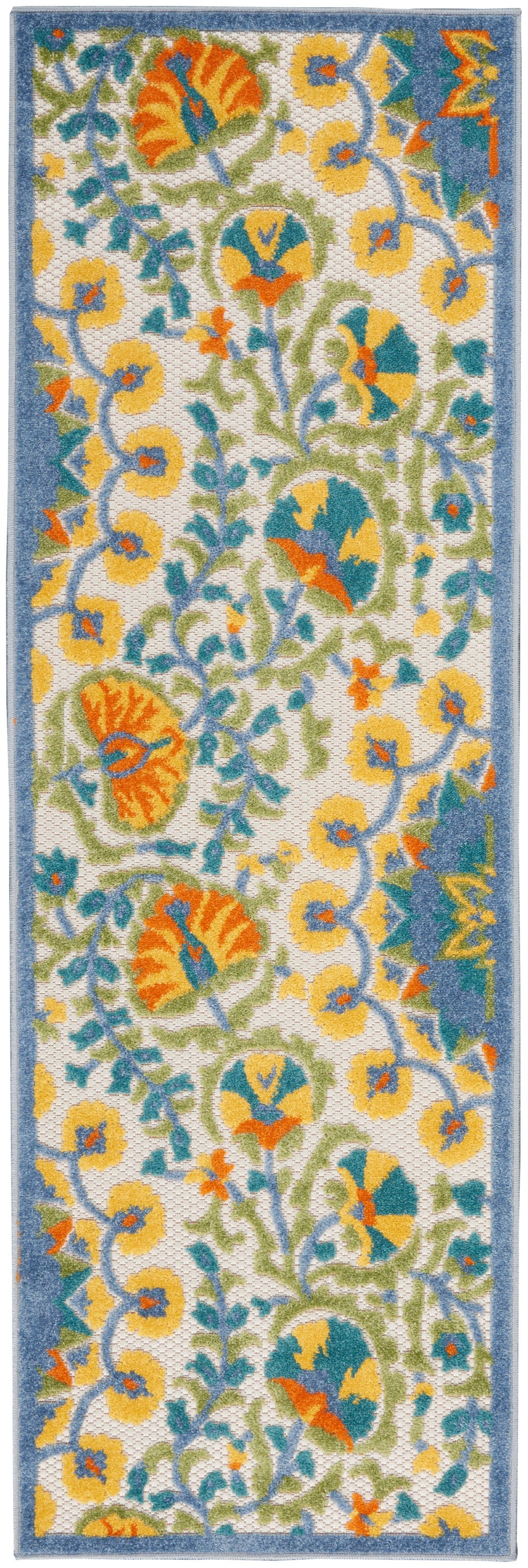Nourison Home Aloha ALH22 Multicolor Contemporary Power-loomed Rugs