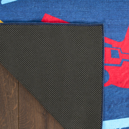 Nourison Home Imagination Navy Multicolor Contemporary