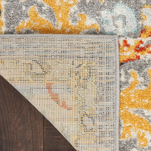 Nourison Home Passion Grey Multicolor Traditional