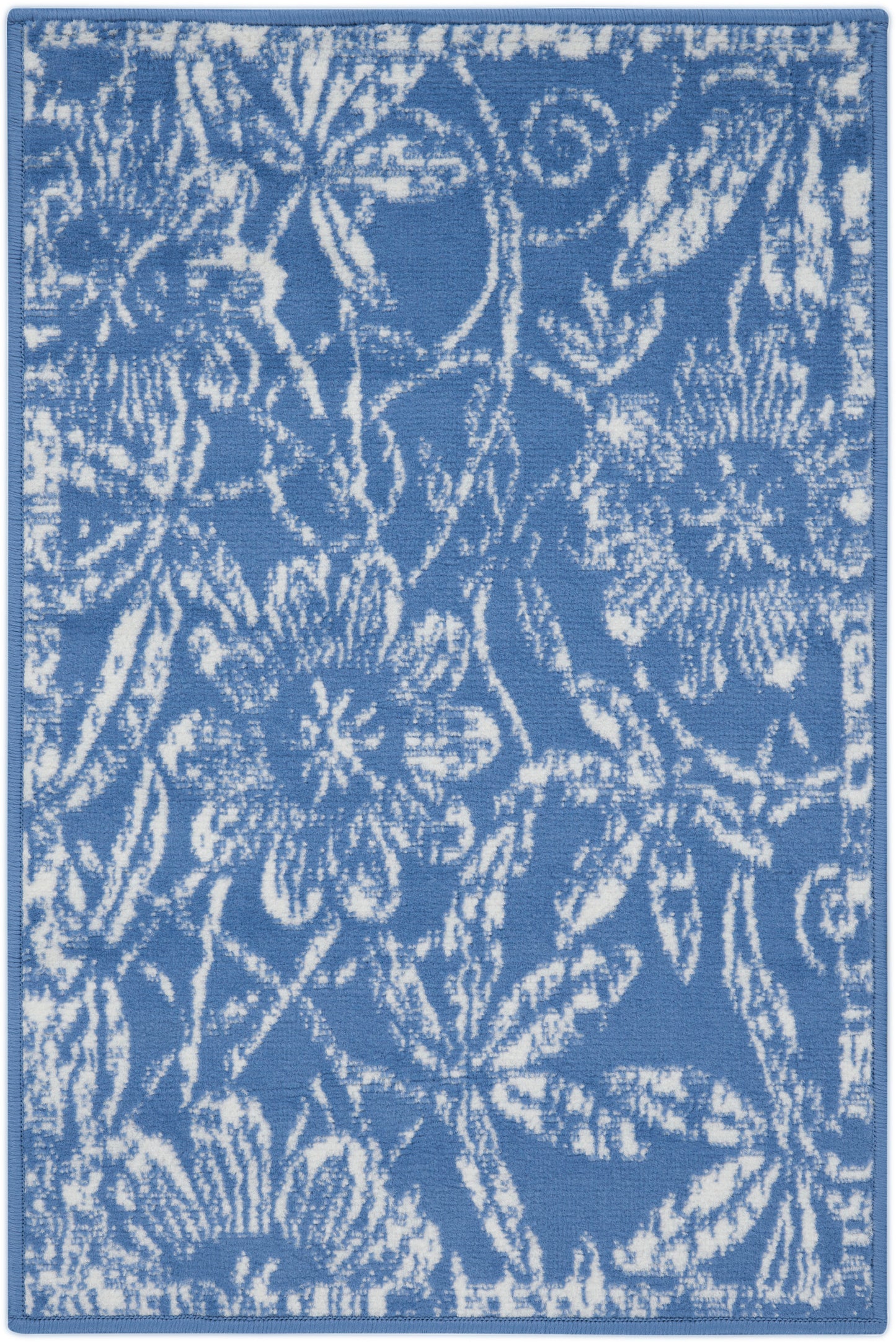 Nourison Home Whimsicle WHS05 Blue Contemporary Power-loomed Rug