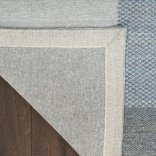 Nourison Home Copenhagen Ivory Blue Contemporary