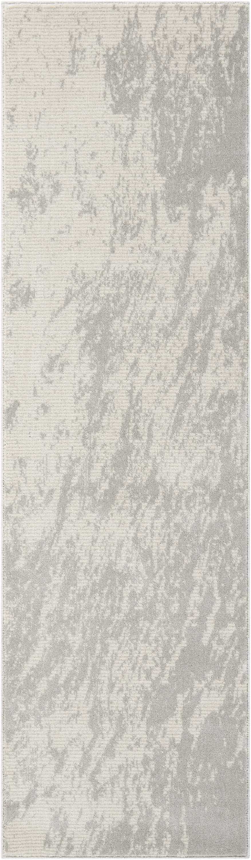 Nourison Home Maxell MAE12 Ivory Grey Contemporary Power-loomed Rugs