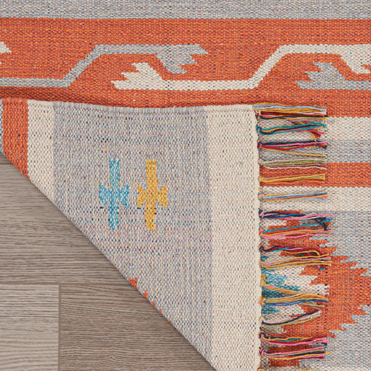 Nourison Home Baja Ivory Grey Transitional