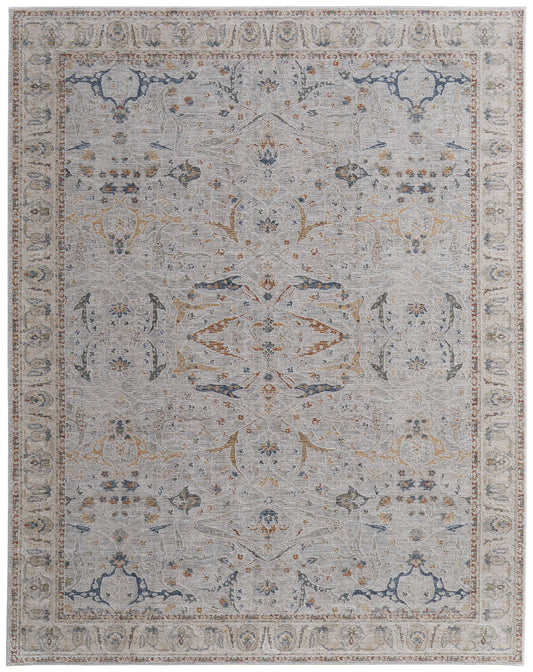Feizy Pasha 39M4F Ivory Transitional/Bohemian & Eclect Machinemade Rug