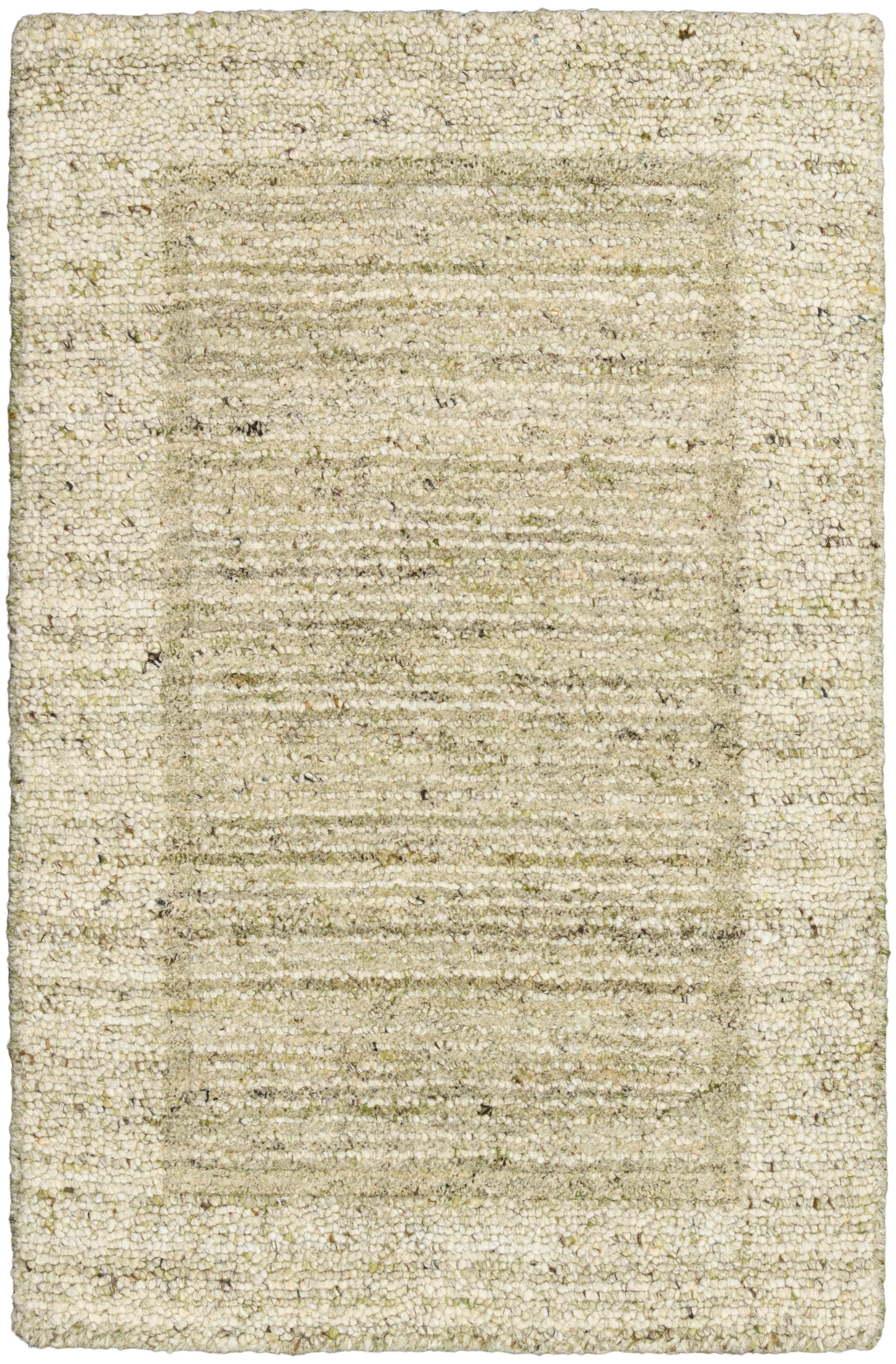 Calvin Klein CK082 Ridge RDG01 Sage Ivory Contemporary Hand Woven Rug
