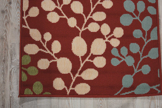 Nourison Home Caribbean Rust Contemporary