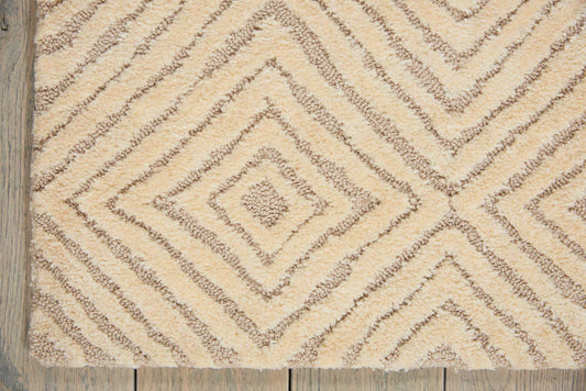 Nourison Home Deco Mod Taupe Ivory Transitional