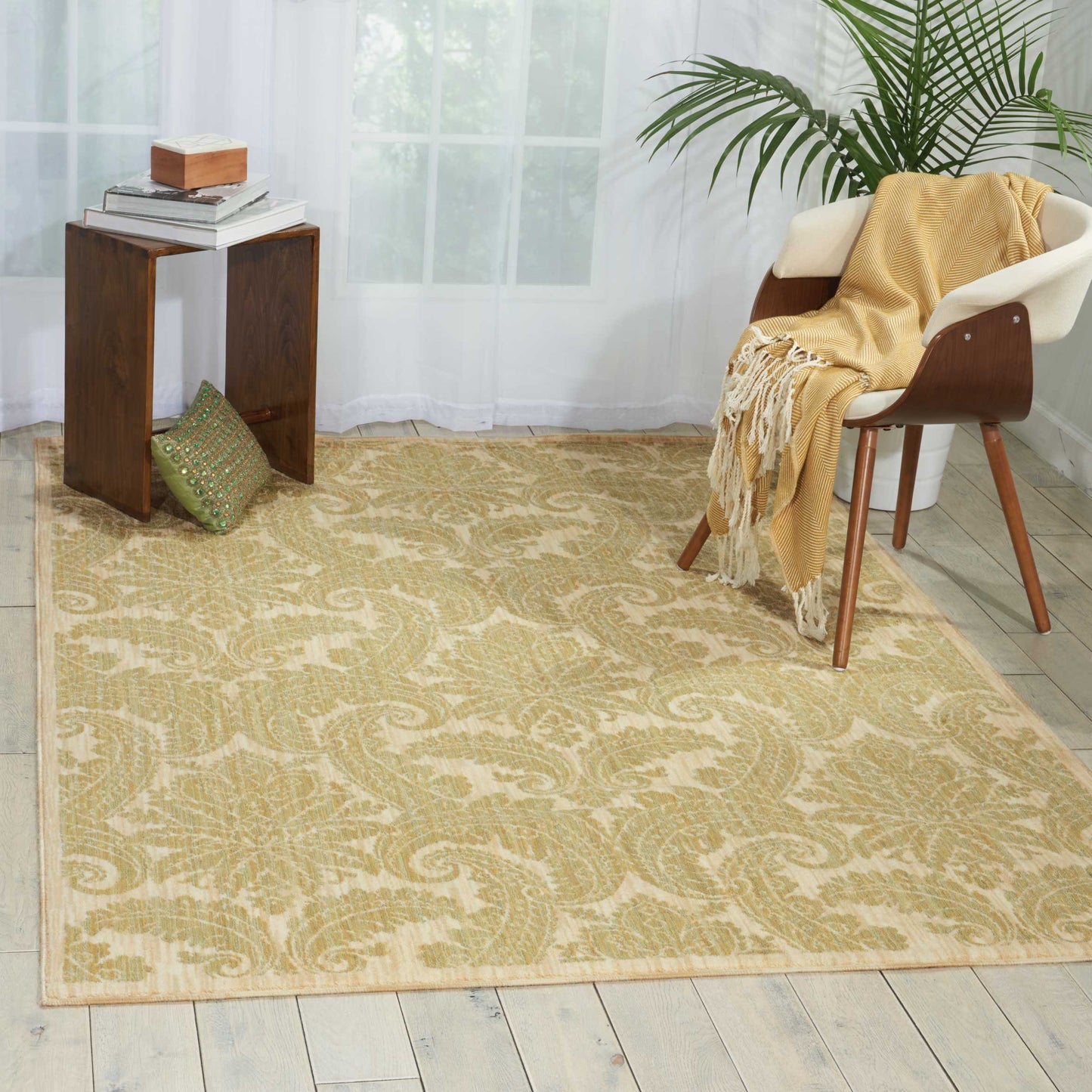 Nourison Home Aristo Khaki Transitional