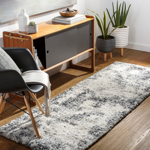 Surya Eskimo Shag ESG-2311 Black Modern Machinemade Rug