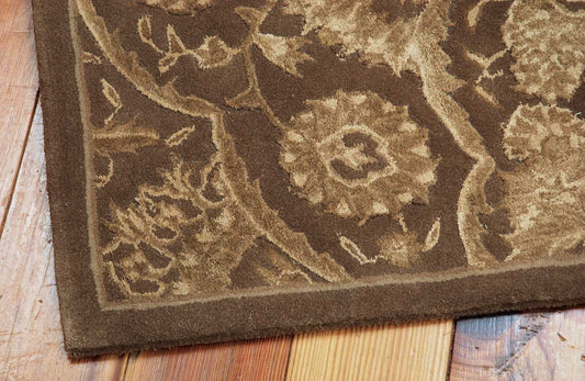 Nourison Home Regal Chocolate Traditional