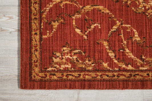 Nourison Home Radiant Impression Persimmon Traditional