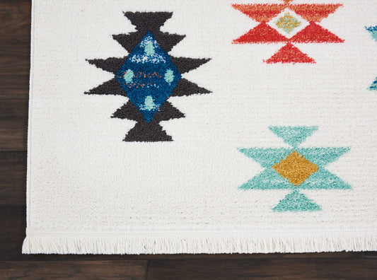 Nourison Home South Western White Transitional