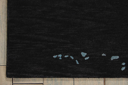 Nourison Home Opaline Midnight Blue Transitional